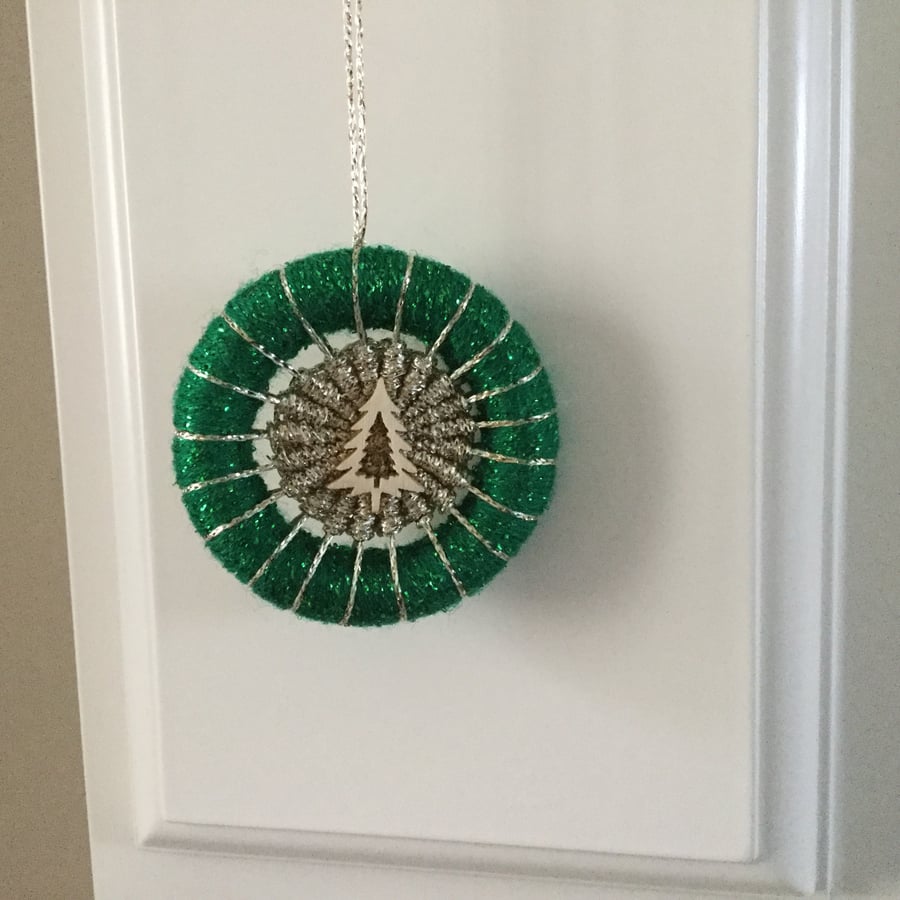 Dorset Button Christmas Tree Decoration