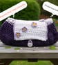 Purple haze clutch bag
