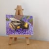 Seconds Sunday - ACEO bee painting