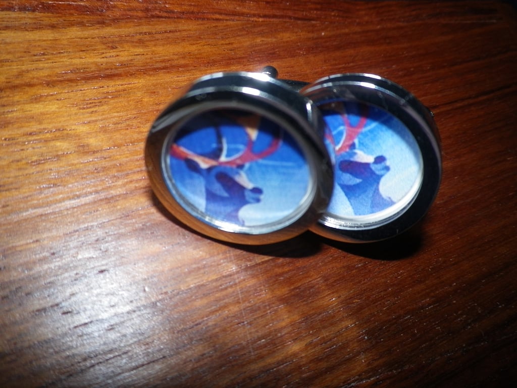 Red horned Stag, free shipping, gift wrapped, superb image, Ref 8515