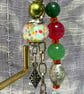 Sunflower & Bead Bag Charm - Image 5