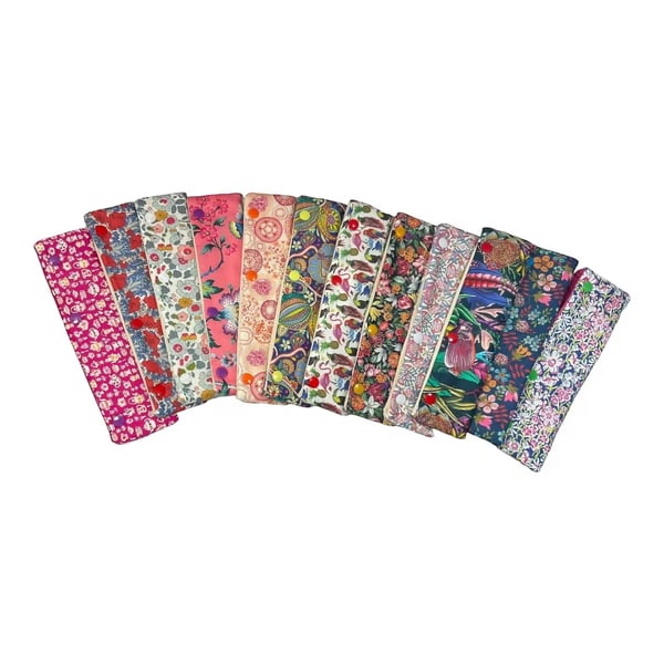 Double pointed knitting needle cosy in Liberty fabric,  DPN case, circular sock