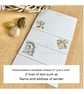 Lemon Zest Notecards set 12 A6 Flat Cards with Envelopes in Gift box - Image 7
