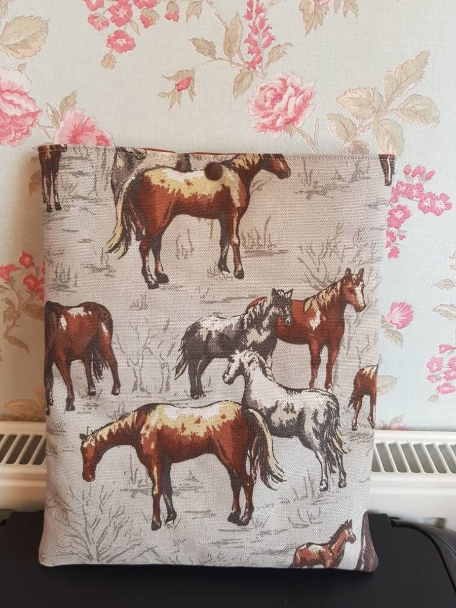 Cath Kidston Horses fabric Ipadtablet case