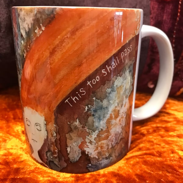 Mug "This too shall pass"