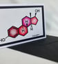 Oestrogen Greetings Card