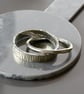 Duo Interlinked Silver Ring - Image 5