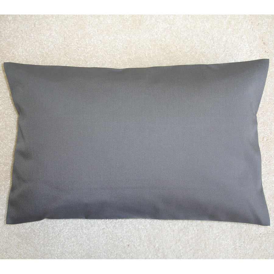 Tempur Travel Pillow Cover Grey 16"x10" 16x10 - No Zip