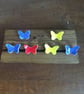 Porcelain butterfly brooches - Image 1