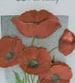 Poppies Birthday card (3D decoupage) - Image 2