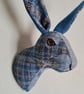 Faux hare head wall mount- Mr Hargreaves