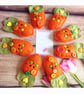 Carrot pocket hug and a pocket hug card gift set,letterbox gift