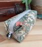 William Morris Make Up Bag - Green Golden Lily - Image 3