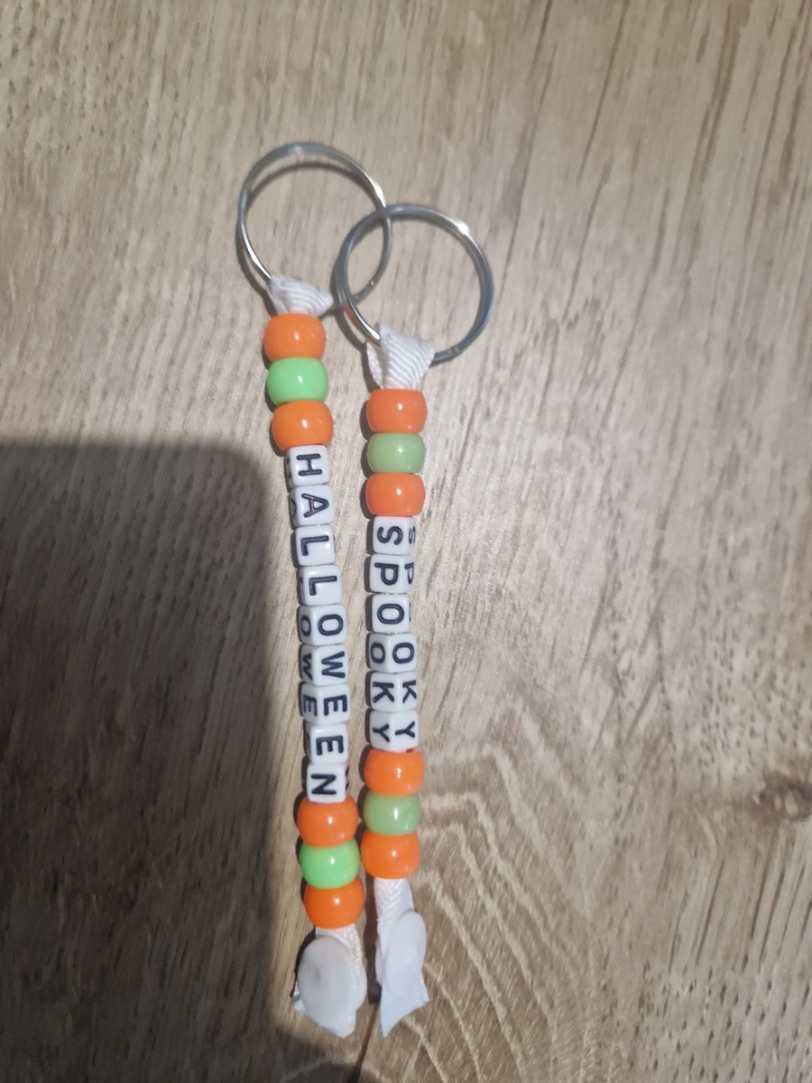 Personalised keyrings 