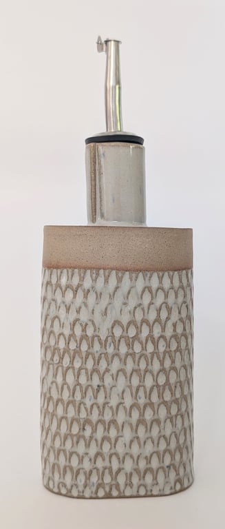 Oil Drizzler - hand built stoneware