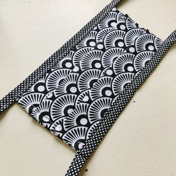 Cotton Reusable Triple Layer Face Covering Mask