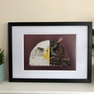 Eagle and Owl Fine Art Print