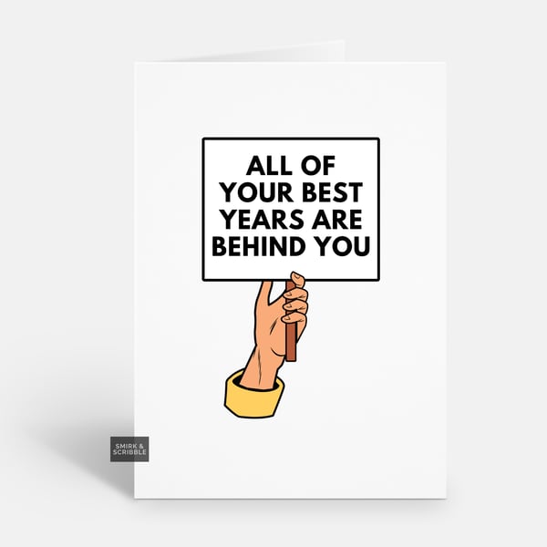 Unique Funny Birthday Card For Him Or Her 
