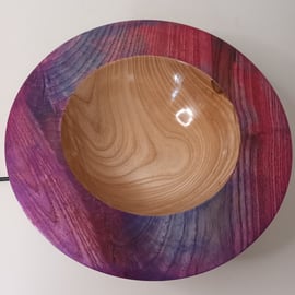 Coloured rim Ash bowl