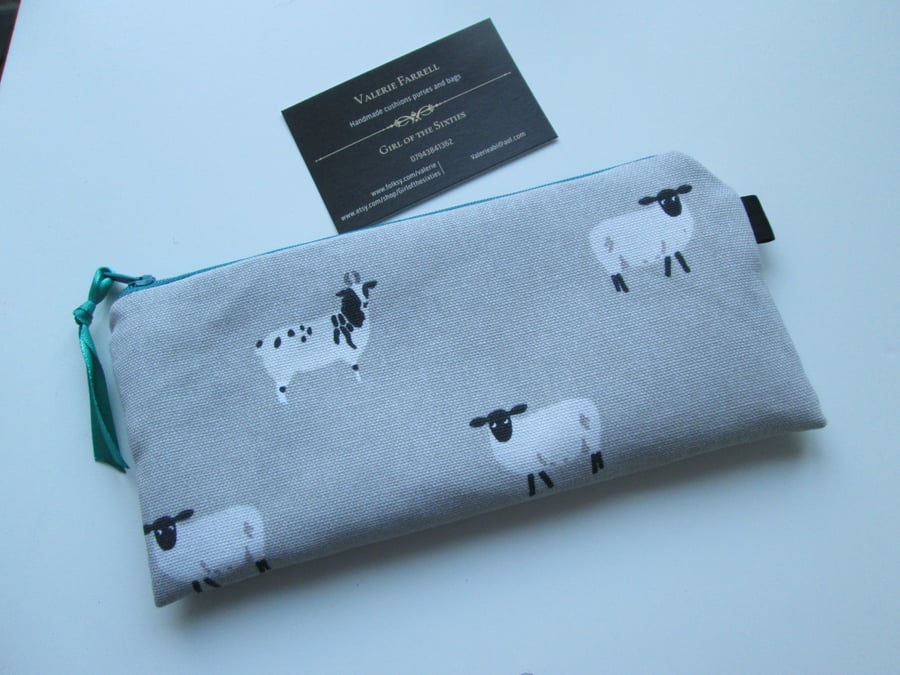 SALE Sheep Pencil Case