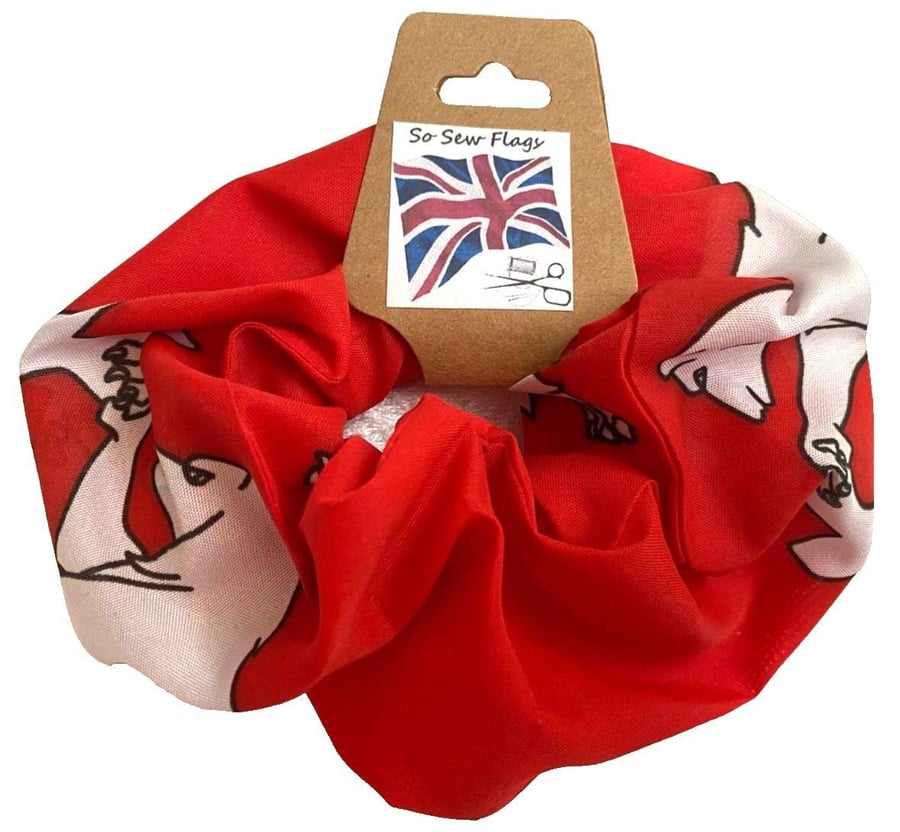 Warwickshire New Flag Hair Scrunchie Scrunchies Accessory Band Elastic         