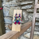 Multicolour geometrical earrings 