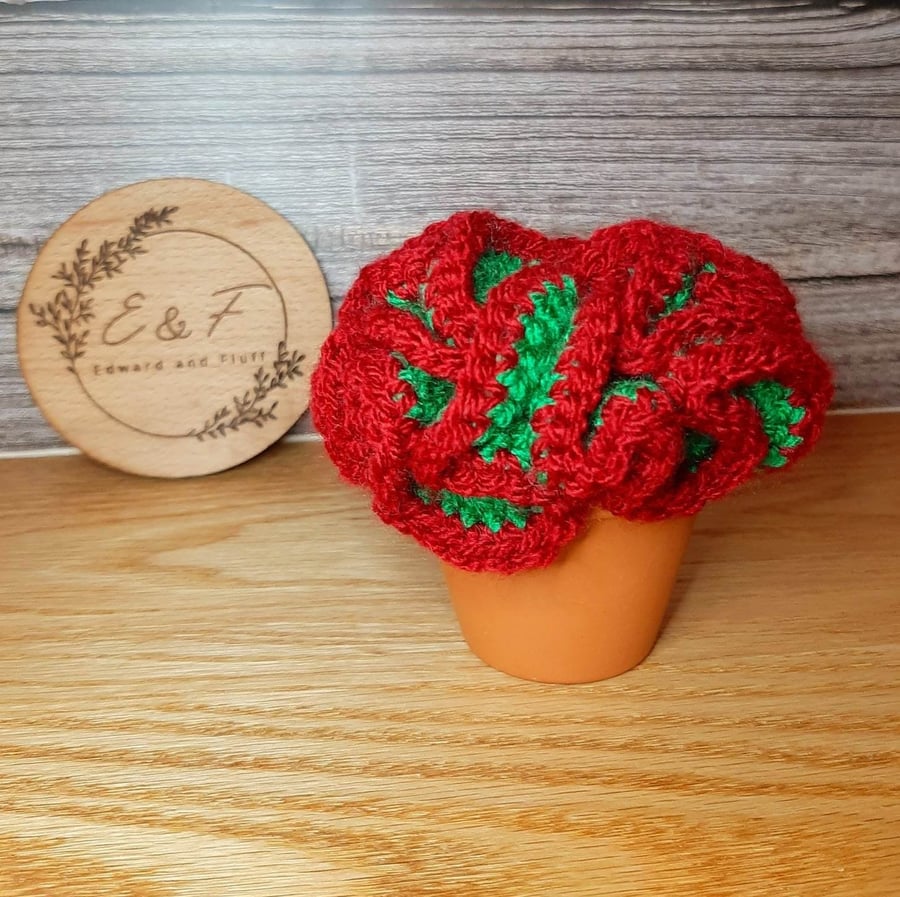 Crochet Echeveria succulent, Crochet desk plant, Crochet plant, Birthday gift