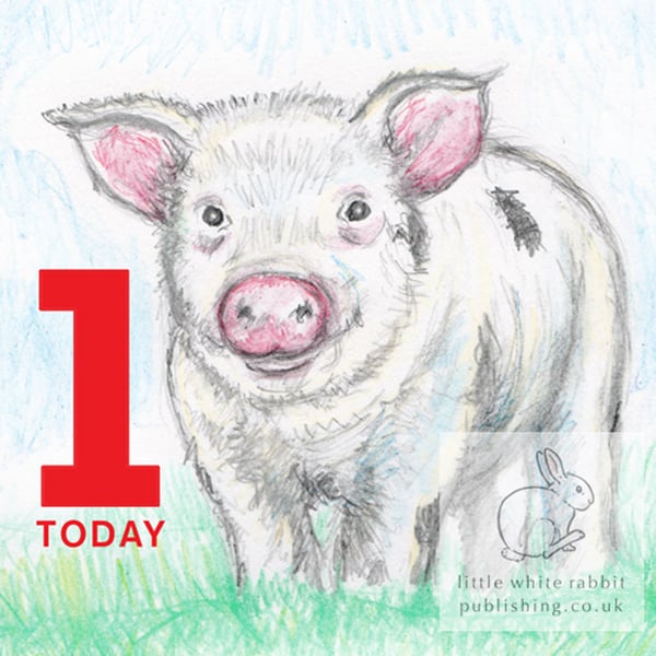Piggy -  1 Today Card