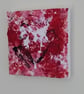 Crimson Pulse Two - Original Textured Acrylic Abstract Painting