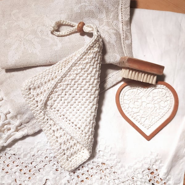 Organic Washcloth, Face Cloth, 100% certified cotton