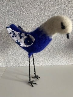 Needlefelted Bird