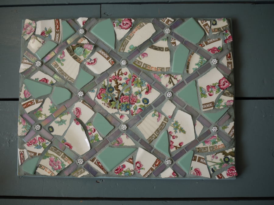 mosaic decorative panel (price includes postage)