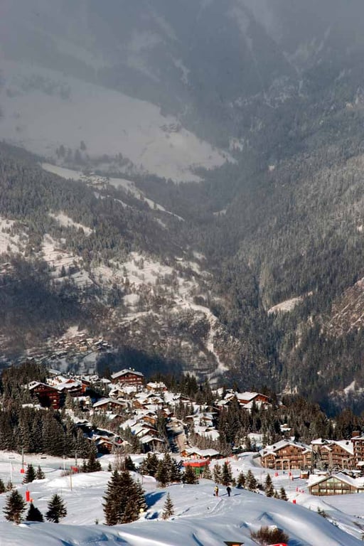Courchevel 3 Valleys French Alps France Photograph Print