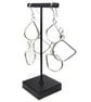 Handmade Sterling Silver Pear Geometric Silver Drop Earrings – Elegant & Unique  - Image 5
