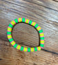 Neon Stripy Bracelet (537)