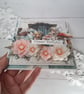Handmade Fairy Birthday Card with Pop Up Inside (129) 3D Floral Card - 14x14cm. - Image 4