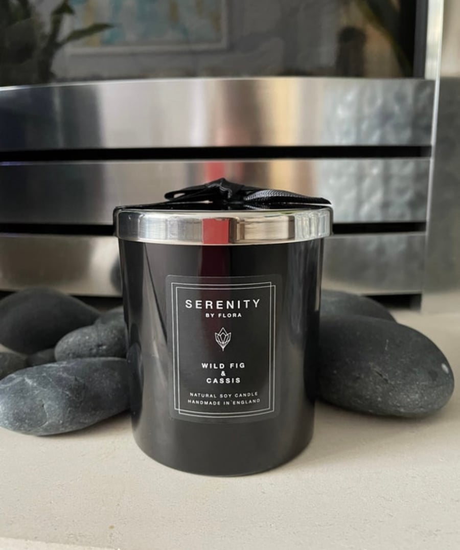 Wild Fig & Cassis Home Soy Candle 230g