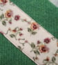 A6 'Harris Tweed®' Reusable Notebook Cover - Green with Ditsy Pansy Print - Image 7