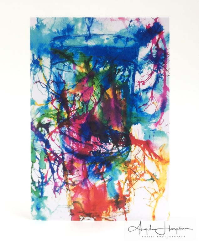 Blank Art Card - Reflected Glass