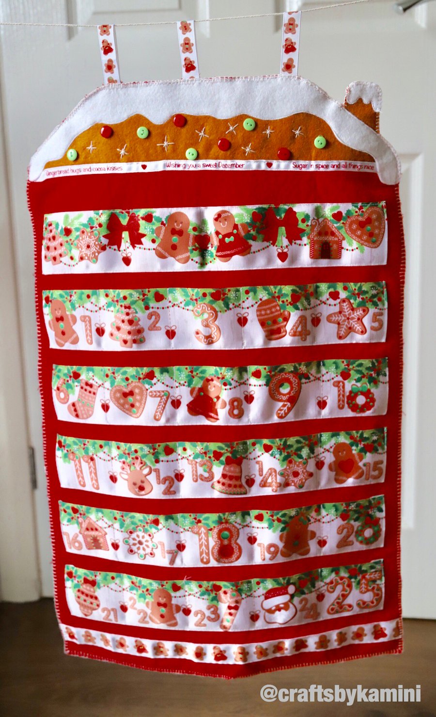 Gingerbread Advent Calendar