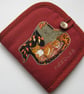Needle Case with Appliqued Fox Design - Image 4