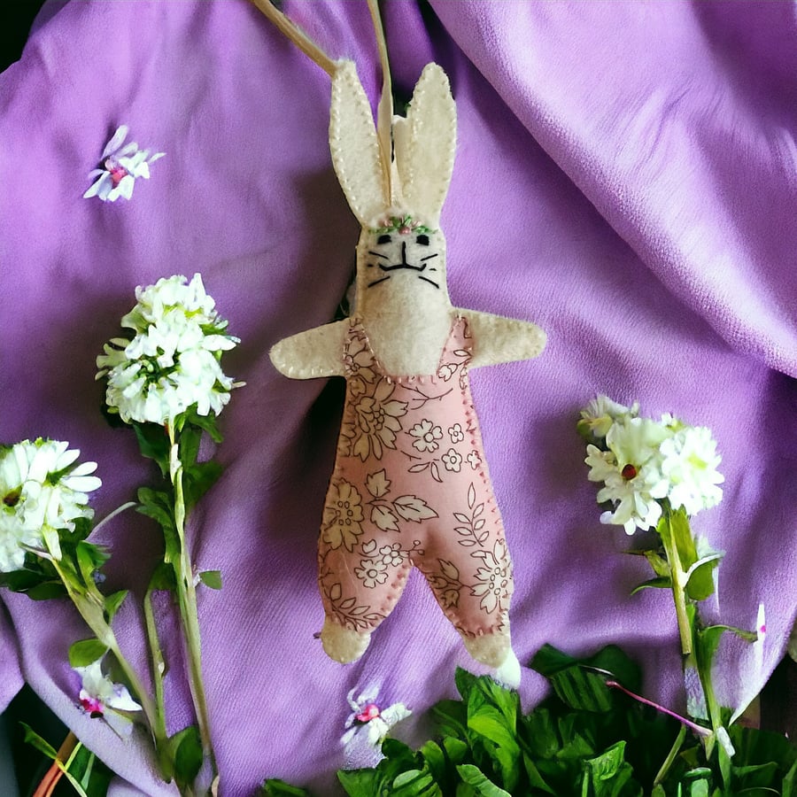 Handmade Felt Baby Girl Gift