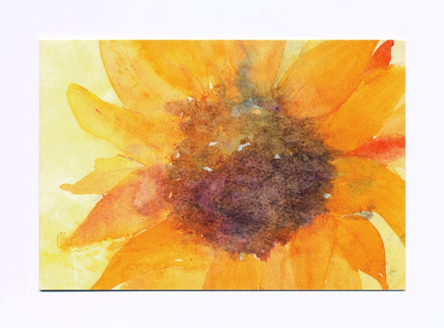 Sunflower card
