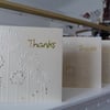 Pack of 3 Dandelion Thank You Cards