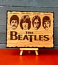  The Beatles inspired bespoke handmade wooden plaque - Image 1