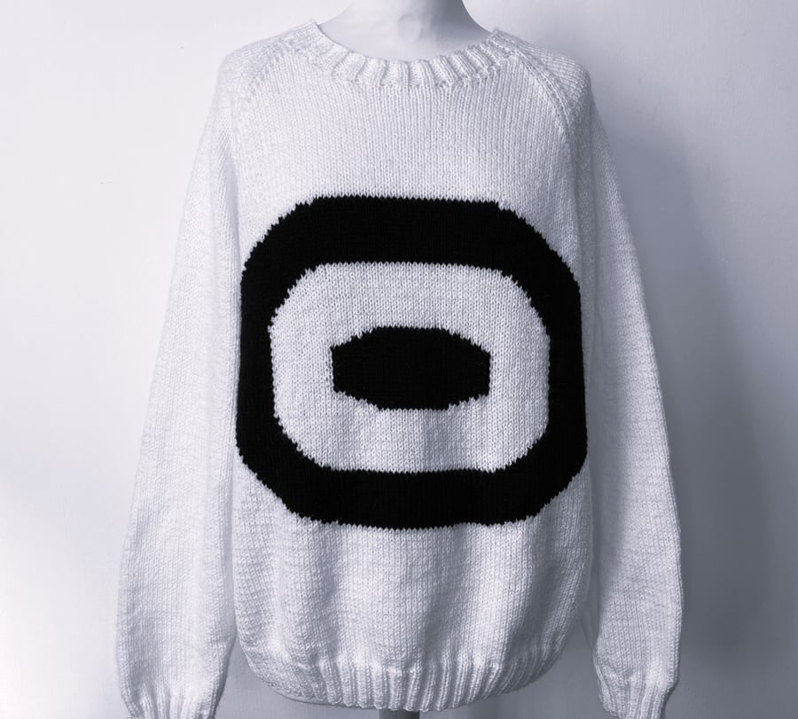 Hand Knitted Circle sweater