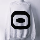 Hand Knitted Circle sweater