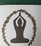 Yoga position birthday card - Image 1