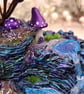 Miniature Fantasy Diorama - Purple Whimsical Ornament - Image 7