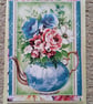 Vintage-style teapot card - Blank card - Treasured Keepsake